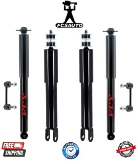 Dt346426-dt347073-ms50875 Fcs Auto Parts Complete Front And Rear Shock Absorber With Sway Bar Fits 06-10 Hummer H3