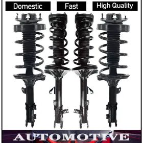 Sspp042225pr1152 Fcs Auto Parts Oe Front And Rear Struts For 2003-2008 Hyundai Tiburon 2.0l 2.7l Lifetime Warranty