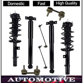 Sspp042225pr1595 Fcs Auto Parts Front Strut And Rear Shock With Sway Bar For Honda Odyssey 3.5l 2018-2023 Lifetime W