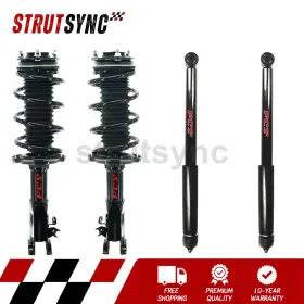 Stsc241210399174 Fcs Auto Parts Rear Shock Front Strut With Coil Spring Assembly For Honda Civic 2.0l 2006-2011