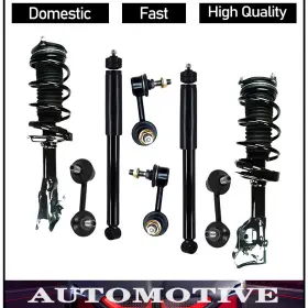 Stsu042225pr0897 Fcs Auto Parts New Oe Front Struts And Rear Shock With Sway Bar For 2006-2011 Honda Civic 1.8l Coupe