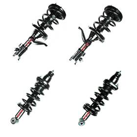 Fcs Bap-3589 Front Rear Strut And Coil Spring Assembly Set For 2002-2006 Honda Cr-v
