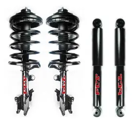 Fcsg-13802-168-3991639 Fcs Front Struts Coil Springs And Rear Shocks Kit For Honda Pilot Lx Ex-l Ex Awd