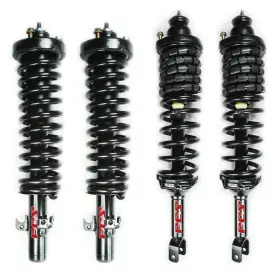 Fcsg-17215-168-3989903 Fcs Front And Rear Suspension Struts Coil Springs Kit For Honda Accord 90-93