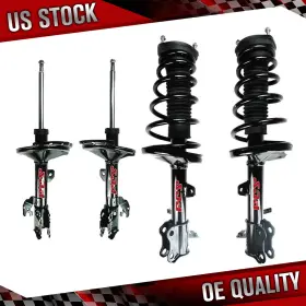 Fcsg-17215-168-3992072 Fcs Front Struts And Rear Strut Coil Spring Assemblies Kit For Highlander Awd