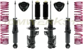 3393 Fcs Vogtland Westar Kyb 4 Shocks Struts Mounts And Boots Kit For Toyota 86 Scion Frs Subaru Brz 13 -20