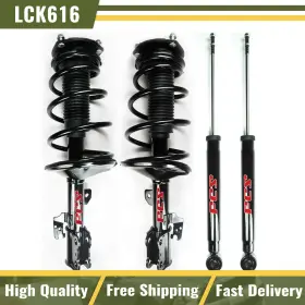 Ync20250611-190 Fcs For Toyota Sienna Fwd Front Complete Quick Struts Rear Shocks Kit Set 4pcs
