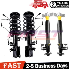 Ast-24690 Firstrate-autoparts 4x Fit Lincoln Mkx 2016-2018 Front Rear Shock Absorber Struts Assembly Electric