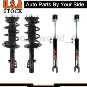 Motowld230615024975 Focus Auto Parts Fcs Shock Absorbers Complete Loaded Strut Coil Springs For Ford Taurus 2011 2010