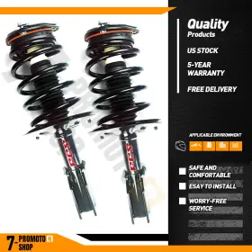 Pmts241113026295 Focus Auto Parts Front Strut With Coil Spring Assembly For Cadillac Seville 4.6l 1998-2004