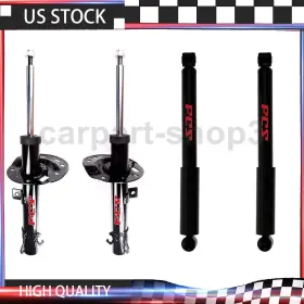 Sop3240506025140 Focus Auto Parts Front Rear Struts Shocks Full Set Of 4 Absorbers Fits Ford 2.0l