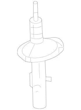 7f9z-18124-ar Ford Genuine Strut