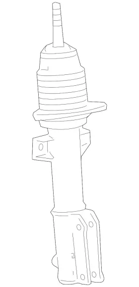 9r3z-18124-g Ford Genuine Strut
