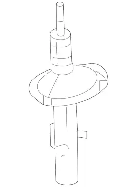 Ag1z-18124-c Ford Genuine Strut