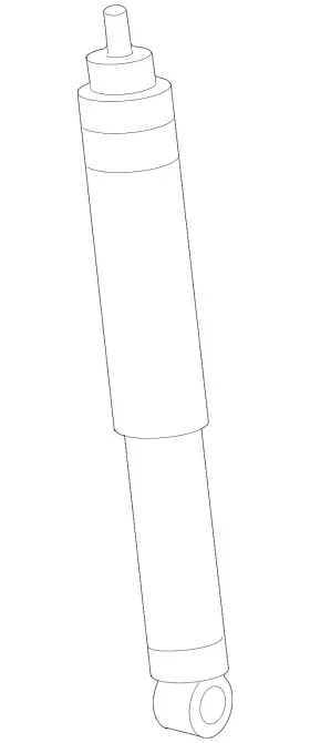 Ar3z-18125-k Ford Genuine Shock Absorber