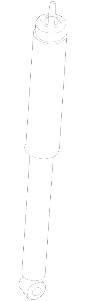 Bv6z-18125-d Ford Genuine Shock Assembly Bv6z-18125-d Ford Genuine Shock Assembly