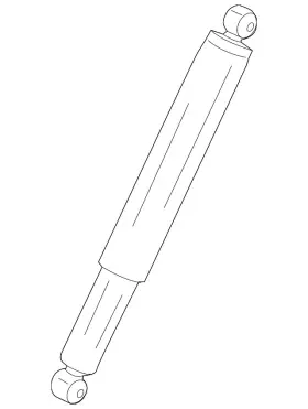 Gl3z-18125-e Ford Genuine Shock Absorber