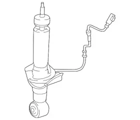 Jl1z-18125-aa Ford Genuine Shock Absorber Assembly