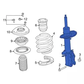 Lx6z-18124-ez Ford Genuine Strut