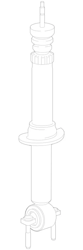 Ml3z-18124-t Ford Genuine Shock Absorber Assembly