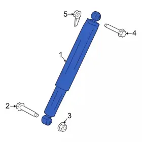 Ml3z-18125-an Ford Genuine Shock Absorber Assembly Ml3z-18125-an Ford Genuine Shock Absorber Assembly