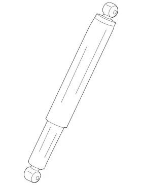 Ml3z-18125-av Ford Genuine Shock Absorber Assembly