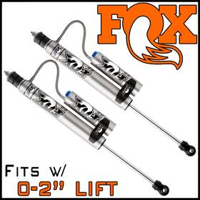 Fox G55 G500 G65 2.0 Reservoir Rear Shocks Fit 09-18 Mercedes-benz G550/g63 Amg With 0-2 Inch Lift