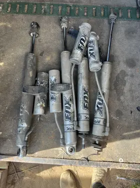 526-fox Fox Racing Shox Dmg 17-23 F250 Aftermarket Lh Rh Front Rear Shock Absorber Remote Canister
