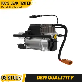4f0616005f Fraxle Air Suspension Compressor With Bracket For Audi A6 Quattro S6 2007 2008 2009-2011