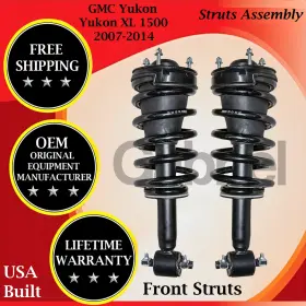 G57125 Gabriel Oem Front Struts For 2007-2014 Gmc Yukon/yukon Xl 1500 Lifetime Warranty