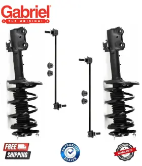 G57204-g57205-gs86803 Gabriel Complete Front Suspension Strut And Sway Bar Fits 06-12 Toyota Rav4