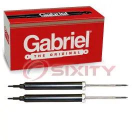 Sx-0397 Gabriel 2 Pc Rear Shock Absorbers For 2006 Bmw 330i Spring Strut Steering Vu