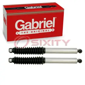 Sx-1154 Gabriel 2 Pc Rear Shock Absorbers For 2002-2013 Cadillac Escalade Spring Wk Sx-1154 Gabriel 2 Pc Rear Shock Absorbers For 2002-2013 Cadillac Escalade Spring Wk
