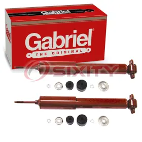 Sx-1513 Gabriel 2 Pc Front Shock Absorbers For 1992-1999 Chevrolet C1500 Suburban Jx