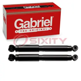 Sx-2434 Gabriel 2 Pc Rear Shock Absorbers For 2004-2008 Chevrolet Malibu Spring Wy