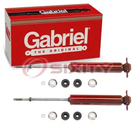 Sx-2570 Gabriel 2 Pc Front Shock Absorbers For 1987-1989 Pontiac Safari Spring Strut Sw