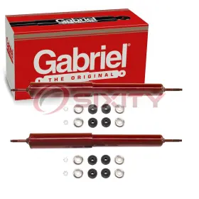 Sx-4040 Gabriel 2 Pc Rear Shock Absorbers For 1959-1968 Volvo 122 Spring Strut Ly
