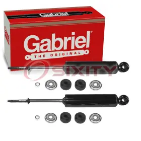 Sx-4144 Gabriel 2 Pc Front Shock Absorbers For 1957-1961 Dodge Custom Spring Strut Au