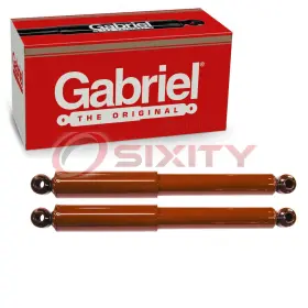 Sx-5119 Gabriel 2 Pc Rear Shock Absorbers For 1959-1966 Jeep Cj3 Spring Strut Pj