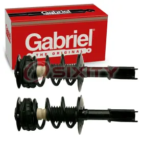 Sx-6045 Gabriel 2 Pc Front Suspension Strut And Coil Springs For 1999-2005 Pontiac Sx