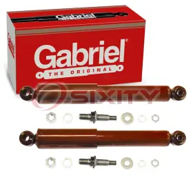 Sx-6506 Gabriel 2 Pc Front Shock Absorbers For 1966 Gmc 1000 Spring Strut Steering Ev