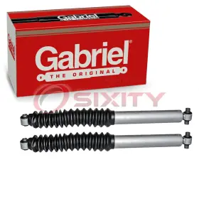 Sx-6858 Gabriel 2 Pc Rear Shock Absorbers For 2002-2009 Gmc Envoy Spring Strut Mu