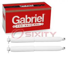 Sx-7707 Gabriel 2 Pc Rear Shock Absorbers For 1996-2002 Gmc Savana 3500 Spring Strut Mv Sx-7707 Gabriel 2 Pc Rear Shock Absorbers For 1996-2002 Gmc Savana 3500 Spring Strut Mv