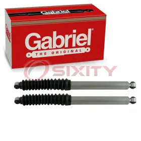 Sx-7722 Gabriel 2 Pc Rear Shock Absorbers For 2007 Gmc Sierra 1500 Classic Spring Cn