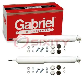 Sx-9210 Gabriel 2 Pc Front Shock Absorbers For 1984-1990 Jeep Wagoneer Spring Strut Xj