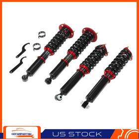 Gdcarpartsin Gd065593c01 Coilovers Shock Suspension Spring Kits Adj Height For 2006-2013 Is250 Is350 Rwd