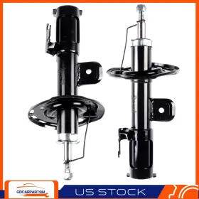 Gd808912c01 Gdcarpartsin For 2010-2015 Toyota Prius 1.8l L4 Hatchback Fwd Front Pair Shocks And Struts