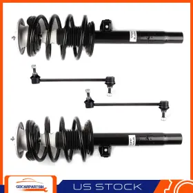 Gd823964c01 Gdcarpartsin For Bmw 330i 330ci 325i 325ci Front Complete Struts Coil Spring Sway Bar Link
