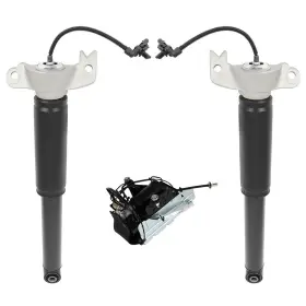 Gd844420c01 Gdcarpartsin Rear Shock Absorbers With Electric Compressor Pump Pair For Cadillac Xts 2013-2019