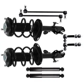 Gd844487c01 Gdcarpartsin Front Rear Struts Shocks Sway Bars Suspension Kit For 2013-2018 Toyota Rav4
